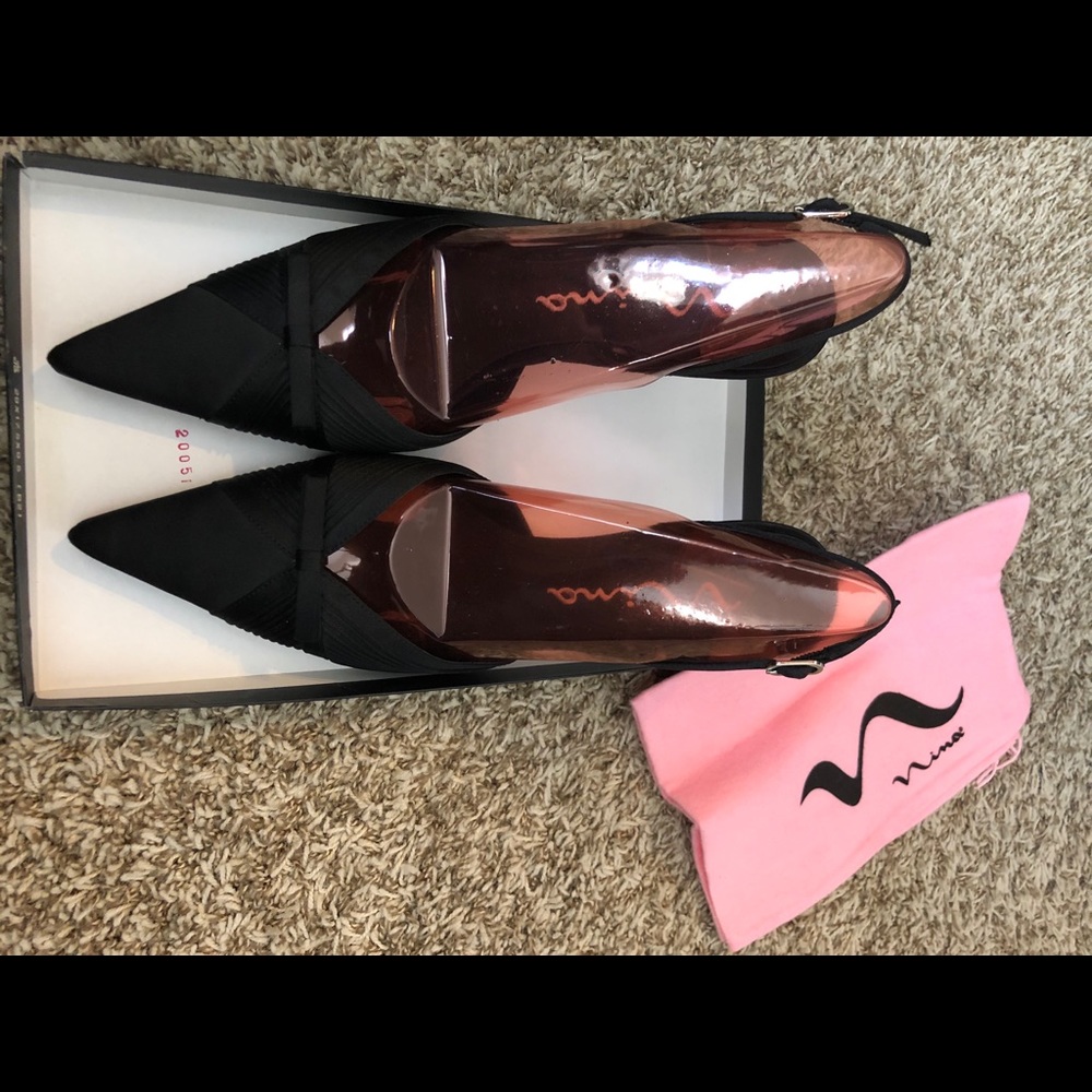 Black Nina Heels